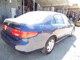 2005 Honda Accord LX Navy Blue Sedan 2.4L Vtec AT #A22551